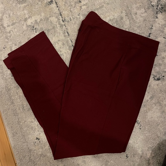 Eileen Fisher Washable Stretch Crepe Pant - Picture 7 of 7